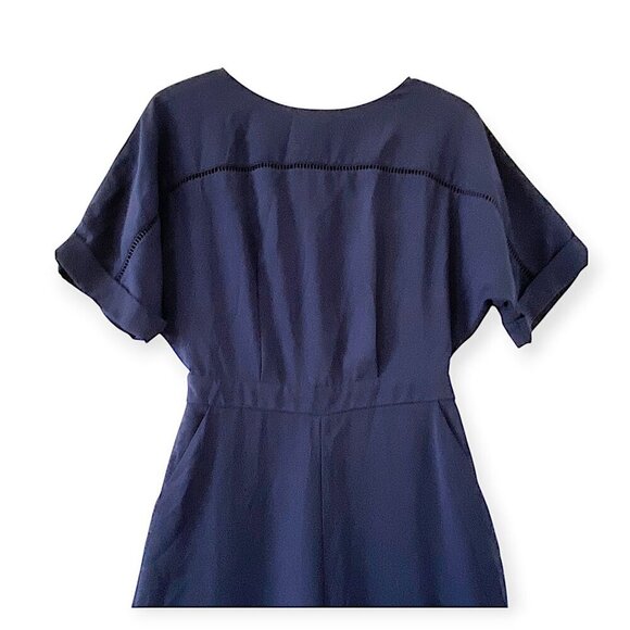 Adelyn Rae Kimono Sleeve Blue Jumpsuit, size XS - Picture 5 of 12
